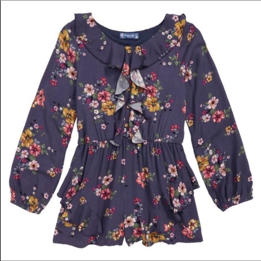 Truly Me - Ruffle Romper (Big Girls)